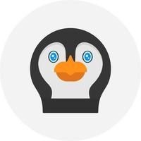Pinguin kreatives Icon-Design vektor