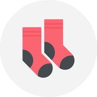 Socken kreatives Icon-Design vektor