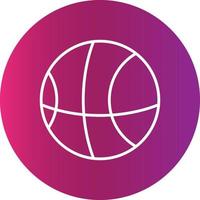 Basketball kreatives Icon-Design vektor