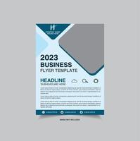 Business-Flyer-Design 2023 vektor