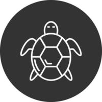 Symbol für Schildkrötenvektor vektor