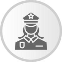 Polizistin Vektor-Symbol vektor