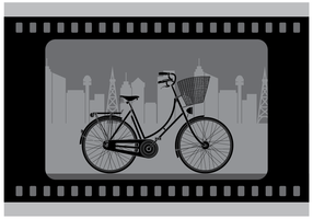 Free Silent Bicycle Film Vektor