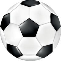 fotboll boll ikon, fotboll spel sport för konkurrens. professionell spelare objekt. vektor