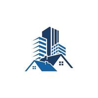 Design-Vektor für Immobilien-Logo-Icons vektor