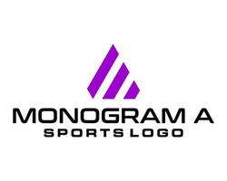 brev en monogram företag logotyp design. vektor