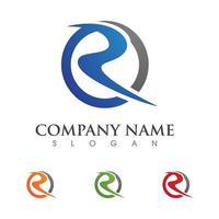 företagets brev logotyp vektor