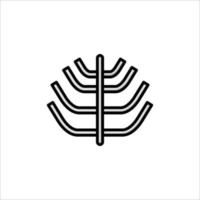 Brustkorb-Symbol. gefülltes Symbol vektor