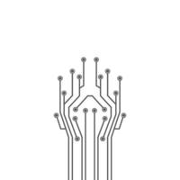 Illustrationsvektor für Schaltungstechnik vektor