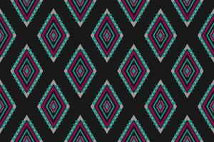 etnisk aztec mönster konst. geometrisk sömlös mönster i stam, folk broderi, och mexikansk stil. vektor