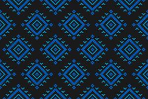 etnisk aztec mönster konst. geometrisk sömlös mönster i stam, folk broderi, och mexikansk stil. vektor