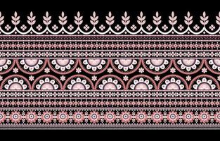 abstrakt etnisk geometrisk mönster design bakgrund för tapet eller Övrig tyg mönster. vektor