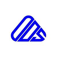 oos Letter Logo kreatives Design mit Vektorgrafik, oos einfaches und modernes Logo. vektor