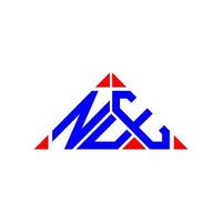 Nue Letter Logo kreatives Design mit Vektorgrafik, Nue einfaches und modernes Logo. vektor