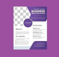 företags- företag flygblad affisch mall broschyr omslag design layout vektor