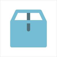 Paketbox-Symbol vektor