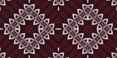 Batik-Textilmotiv Ikat-Hintergrund nahtloses Muster digitales Vektordesign für den Druck Saree Kurti Borneo Stoffrand Pinselsymbole Farbfelder Baumwolle vektor