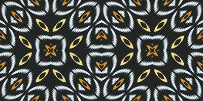 ikat mönster stam- bakgrunder sömlös mönster. etnisk geometrisk ikkat batik digital vektor textil- design för grafik tyg saree mughal borsta symbol strängar textur kurti kurtis kurtas