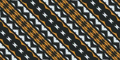 Batik-Textil ethnischer Ikat-Druck nahtloses Muster digitales Vektordesign für den Druck Saree Kurti Borneo Stoffrand Pinselsymbole Muster Partykleidung vektor