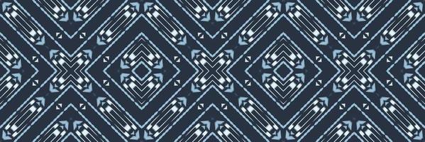 Batik-Textilmotiv Ikat-Vektor nahtloses Muster digitales Vektordesign für den Druck Saree Kurti Borneo Stoffrand Pinselsymbole Farbfelder Baumwolle vektor