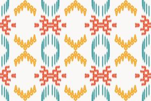 nahtloses muster der ikat-blumenstammeskunst. ethnische geometrische batik ikkat digitaler vektor textildesign für drucke stoff saree mughal pinsel symbol schwaden textur kurti kurtis kurtas