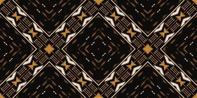 ikat prickar stam- korsa sömlös mönster. etnisk geometrisk batik ikkat digital vektor textil- design för grafik tyg saree mughal borsta symbol strängar textur kurti kurtis kurtas