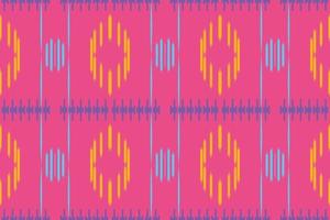 ikat tyg stam- korsa sömlös mönster. etnisk geometrisk ikkat batik digital vektor textil- design för grafik tyg saree mughal borsta symbol strängar textur kurti kurtis kurtas