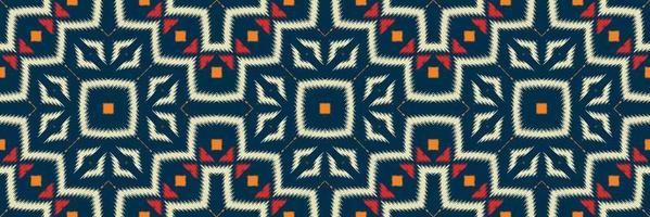 Batik-Textilmotiv Ikat-Vektor nahtloses Muster digitales Vektordesign für den Druck Saree Kurti Borneo Stoffrand Pinselsymbole Musterdesigner vektor