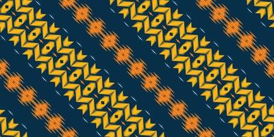 ikat streifen batik textil nahtloses muster digitales vektordesign für druck saree kurti borneo stoff grenze pinsel symbole muster baumwolle vektor