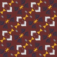 Batik-Textilmotiv Ikat-Streifen nahtloses Muster digitales Vektordesign für den Druck Saree Kurti Borneo Stoffrand Pinselsymbole Musterdesigner vektor