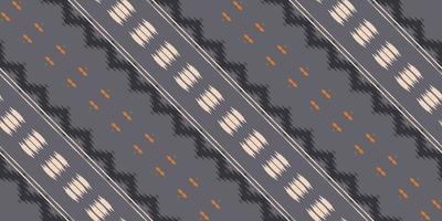 ikat damask batik textil nahtloses muster digitales vektordesign für druck saree kurti borneo stoff grenze pinsel symbole muster designer vektor