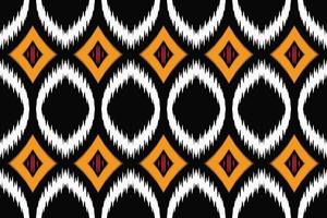 ikat skriva ut stam- konst sömlös mönster. etnisk geometrisk ikkat batik digital vektor textil- design för grafik tyg saree mughal borsta symbol strängar textur kurti kurtis kurtas