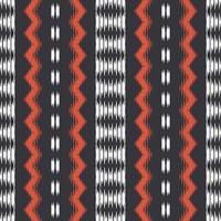 ikat-punkte tribal aztekisches nahtloses muster. ethnische geometrische ikkat batik digitaler vektor textildesign für drucke stoff saree mughal pinsel symbol schwaden textur kurti kurtis kurtas