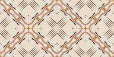 ikat prickar stam- aztec sömlös mönster. etnisk geometrisk ikkat batik digital vektor textil- design för grafik tyg saree mughal borsta symbol strängar textur kurti kurtis kurtas