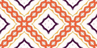 ikat textur batik textil nahtloses muster digitales vektordesign für druck saree kurti borneo stoff grenze pinsel symbole muster stilvoll vektor