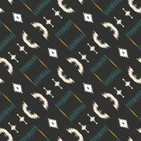 batik textil- ikat aztec sömlös mönster digital vektor design för skriva ut saree kurti borneo tyg gräns borsta symboler färgrutor eleganta