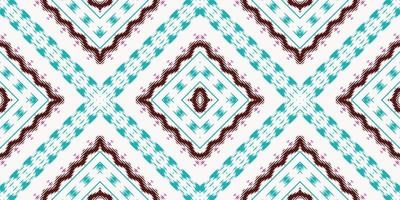 ikkat eller ikat diamant batik textil- sömlös mönster digital vektor design för skriva ut saree kurti borneo tyg gräns borsta symboler färgrutor bomull