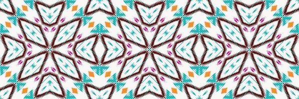 Batik-Textilmotiv Ikat Aztec nahtloses Muster digitales Vektordesign für den Druck Saree Kurti Borneo Stoffrand Pinselsymbole Muster Partykleidung vektor