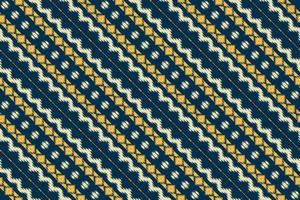 Batik-Textil ethnischer Ikat-Damast nahtloses Muster digitales Vektordesign für den Druck Saree Kurti Borneo Stoffrand Pinselsymbole Farbfelder Baumwolle vektor