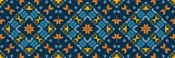 Batik Textil Ikat oder Ikat Chevron nahtloses Muster digitales Vektordesign für den Druck Saree Kurti Borneo Stoffrand Pinselsymbole Muster Partykleidung vektor