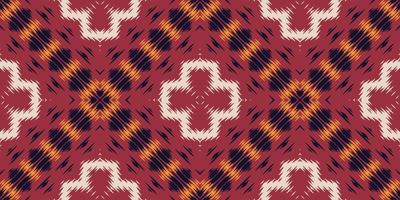 ikat vector batik textil nahtloses muster digitales vektordesign für druck saree kurti borneo stoff rand pinsel symbole muster stilvoll