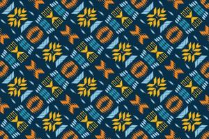 Ikat Musterdesign Tribal Chevron geometrischen traditionellen ethnischen orientalischen Design für den Hintergrund. Volksstickerei, indisch, skandinavisch, Zigeuner, mexikanisch, afrikanischer Teppich, Tapete. vektor