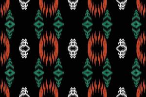 ikat-punkte tribal aztekisches nahtloses muster. ethnische geometrische batik ikkat digitaler vektor textildesign für drucke stoff saree mughal pinsel symbol schwaden textur kurti kurtis kurtas