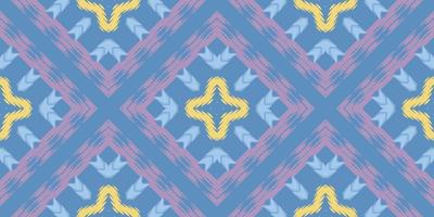 motiv ikat Ränder batik textil- sömlös mönster digital vektor design för skriva ut saree kurti borneo tyg gräns borsta symboler färgrutor bomull