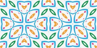 ikat diamant stam- konst sömlös mönster. etnisk geometrisk ikkat batik digital vektor textil- design för grafik tyg saree mughal borsta symbol strängar textur kurti kurtis kurtas
