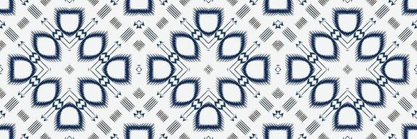 Batik-Textilmotiv Ikat-Diamant nahtloses Muster digitales Vektordesign für den Druck Saree Kurti Borneo Stoffrand Pinselsymbole Farbfelder Baumwolle vektor