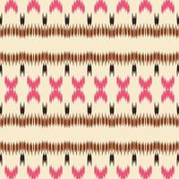 motiv ikat chevron nahtloses muster digitales vektordesign für druck saree kurti borneo stoff grenze pinsel symbole muster partykleidung vektor