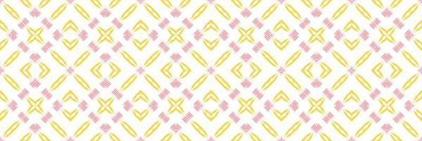 Batik-Textil-Ikat oder Ikat-Dreieck nahtloses Muster digitales Vektordesign für den Druck Saree Kurti Borneo Stoffrand Pinselsymbole Muster Partykleidung vektor
