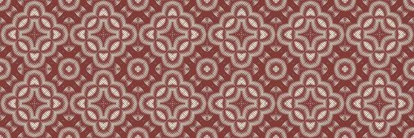 Batik Textil Ikat oder Ikat Damast nahtloses Muster digitales Vektordesign für den Druck Saree Kurti Borneo Stoffrand Pinsel Symbole Muster Baumwolle vektor