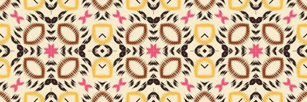 batik textil- etnisk ikat rand sömlös mönster digital vektor design för skriva ut saree kurti borneo tyg gräns borsta symboler färgrutor fest ha på sig